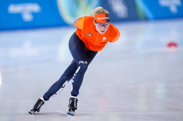 2026-02-20 - Milano Cortina 2026 Winter Olympics 1500m Women MILAN, ITALY - FEBRUARY 20: Marijke Groenewoud of Netherlands during the 1500m Women on day 16 of the Milano Cortina 2026 Winter Olympics at the Milano Speed skating, Eisschnelllauf Arena on February 20, 2026 in Milan, Italy Milan Milano Speed Skating Arena Italy Content not available for redistribution in The Netherlands directly or indirectly through any third parties. Copyright: xAndrexWeeningx