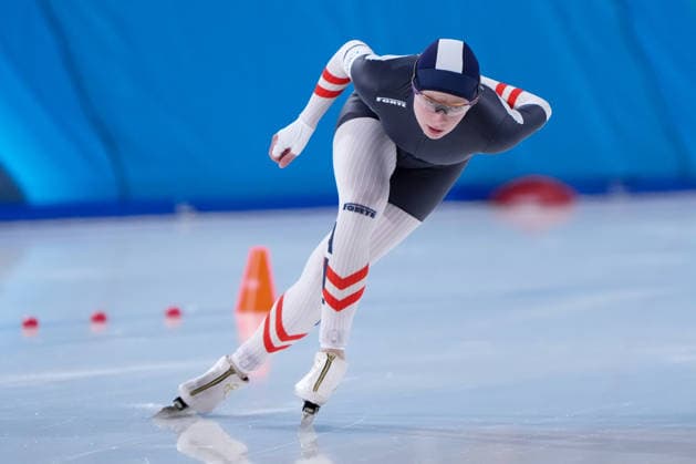 2026-02-20 - Milano Cortina 2026 Winter Olympics 1500m Women MILAN, ITALY - FEBRUARY 20: Jeannine Rosner of Austria during the 1500m Women on day 16 of the Milano Cortina 2026 Winter Olympics at the Milano Speed skating, Eisschnelllauf Arena on February 20, 2026 in Milan, Italy Milan Milano Speed Skating Arena Italy Content not available for redistribution in The Netherlands directly or indirectly through any third parties. Copyright: xAndrexWeeningx