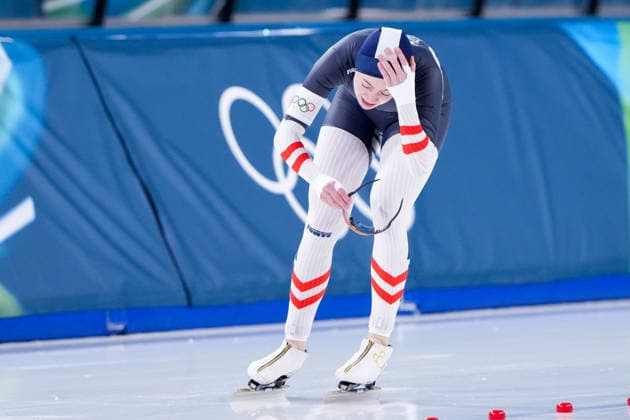 2026-02-20 - Milano Cortina 2026 Winter Olympics 1500m Women MILAN, ITALY - FEBRUARY 20: Jeannine Rosner of Austria during the 1500m Women on day 16 of the Milano Cortina 2026 Winter Olympics at the Milano Speed skating, Eisschnelllauf Arena on February 20, 2026 in Milan, Italy Milan Milano Speed Skating Arena Italy Content not available for redistribution in The Netherlands directly or indirectly through any third parties. Copyright: xAndrexWeeningx