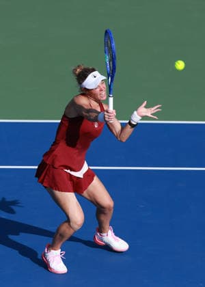 Laura Siegemund (GER), Vera Zvonareva, Damen Doppel, Women s Doubles, Dubai Duty Free Tennis Championships, Dubai, U.A.E. Copyright: xJuergenxHasenkopfx