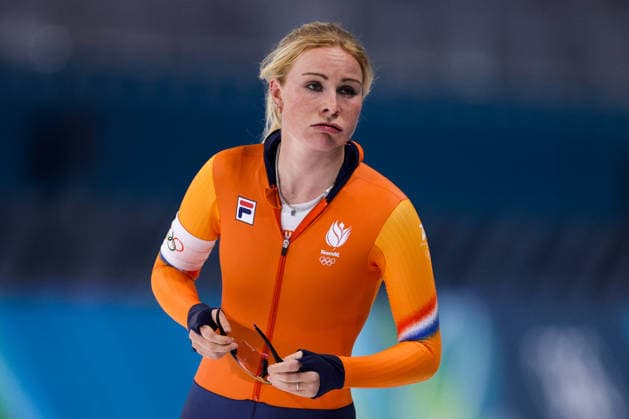 2026-02-20 Speed skating, Eisschnelllauf - Milano Cortina 2026 Winter Olympics - Day 14 MILAN, ITALY - FEBRUARY 20: Marijke Groenewoud of the Netherlands reacts after competing in the Women s 1500m during Day 14 of Speed Skating - Milano Cortina 2026 Winter Olympics at Milano Speed Skating Stadium on February 20, 2026 in Milan, Italy. (Photo by Joris Verwijst BSR Agency) Milan Italy Content not available for redistribution in The Netherlands directly or indirectly through any third parties. Copyright: xBSRxAgencyx