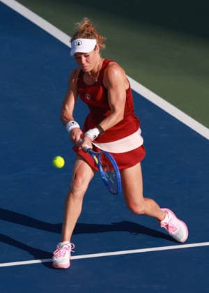 Laura Siegemund (GER), Vera Zvonareva, Damen Doppel, Women s Doubles, Dubai Duty Free Tennis Championships, Dubai, U.A.E. Copyright: xJuergenxHasenkopfx