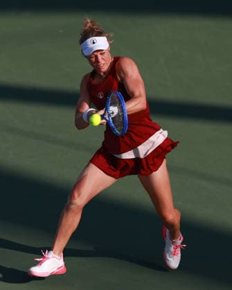 Laura Siegemund (GER), Vera Zvonareva, Damen Doppel, Women s Doubles, Dubai Duty Free Tennis Championships, Dubai, U.A.E. Copyright: xJuergenxHasenkopfx