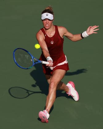 Laura Siegemund (GER), Vera Zvonareva, Damen Doppel, Women s Doubles, Dubai Duty Free Tennis Championships, Dubai, U.A.E. Copyright: xJuergenxHasenkopfx