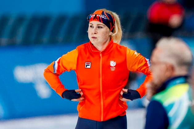 Marijke Groenewoud of the Netherlands looks on before Women s 1500m, Milano Cortina 2026 Winter Olympics: Day 14, Speed skating, Eisschnelllauf - Milano Cortina 2026 Winter Olympics: Day 14, Milano Speed Skating Stadium, February 20, 2026, Milan, Italy.