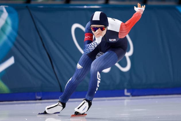 2026-02-20 Speed skating, Eisschnelllauf - Milano Cortina 2026 Winter Olympics - Day 14 MILAN, ITALY - FEBRUARY 20: Leewon Lim of Korea Republic competing in the Women s 1500m during Day 14 of Speed Skating - Milano Cortina 2026 Winter Olympics at Milano Speed Skating Stadium on February 20, 2026 in Milan, Italy. (Photo by Joris Verwijst BSR Agency) Milan Italy Content not available for redistribution in The Netherlands directly or indirectly through any third parties. Copyright: xBSRxAgencyx