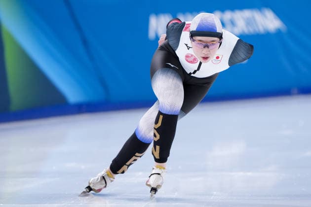 2026-02-20 - Milano Cortina 2026 Winter Olympics 1500m Women MILAN, ITALY - FEBRUARY 20: Momoka Horikawa of Japan during the 1500m Women on day 16 of the Milano Cortina 2026 Winter Olympics at the Milano Speed skating, Eisschnelllauf Arena on February 20, 2026 in Milan, Italy Milan Milano Speed Skating Arena Italy Content not available for redistribution in The Netherlands directly or indirectly through any third parties. Copyright: xAndrexWeeningx