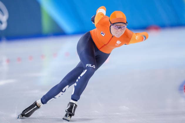 2026-02-20 - Milano Cortina 2026 Winter Olympics 1500m Women MILAN, ITALY - FEBRUARY 20: Marijke Groenewoud of Netherlands during the 1500m Women on day 16 of the Milano Cortina 2026 Winter Olympics at the Milano Speed skating, Eisschnelllauf Arena on February 20, 2026 in Milan, Italy Milan Milano Speed Skating Arena Italy Content not available for redistribution in The Netherlands directly or indirectly through any third parties. Copyright: xAndrexWeeningx