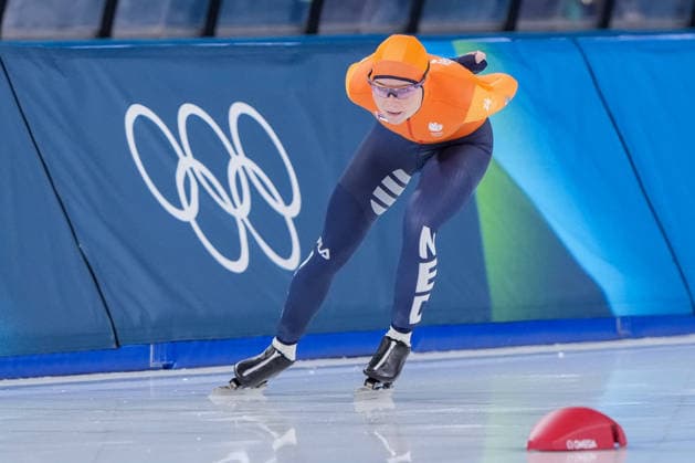 2026-02-20 - Milano Cortina 2026 Winter Olympics 1500m Women MILAN, ITALY - FEBRUARY 20: Marijke Groenewoud of Netherlands during the 1500m Women on day 16 of the Milano Cortina 2026 Winter Olympics at the Milano Speed skating, Eisschnelllauf Arena on February 20, 2026 in Milan, Italy Milan Milano Speed Skating Arena Italy Content not available for redistribution in The Netherlands directly or indirectly through any third parties. Copyright: xAndrexWeeningx