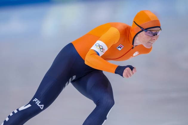 2026-02-20 - Milano Cortina 2026 Winter Olympics 1500m Women MILAN, ITALY - FEBRUARY 20: Marijke Groenewoud of Netherlands during the 1500m Women on day 16 of the Milano Cortina 2026 Winter Olympics at the Milano Speed skating, Eisschnelllauf Arena on February 20, 2026 in Milan, Italy Milan Milano Speed Skating Arena Italy Content not available for redistribution in The Netherlands directly or indirectly through any third parties. Copyright: xAndrexWeeningx