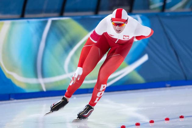 2026-02-20 - Milano Cortina 2026 Winter Olympics 1500m Women MILAN, ITALY - FEBRUARY 20: Natalia Czerwonka of Poland during the 1500m Women on day 16 of the Milano Cortina 2026 Winter Olympics at the Milano Speed skating, Eisschnelllauf Arena on February 20, 2026 in Milan, Italy Milan Milano Speed Skating Arena Italy Content not available for redistribution in The Netherlands directly or indirectly through any third parties. Copyright: xAndrexWeeningx