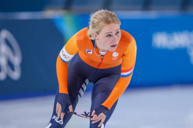 2026-02-20 - Milano Cortina 2026 Winter Olympics 1500m Women MILAN, ITALY - FEBRUARY 20: Marijke Groenewoud of Netherlands during the 1500m Women on day 16 of the Milano Cortina 2026 Winter Olympics at the Milano Speed skating, Eisschnelllauf Arena on February 20, 2026 in Milan, Italy Milan Milano Speed Skating Arena Italy Content not available for redistribution in The Netherlands directly or indirectly through any third parties. Copyright: xAndrexWeeningx