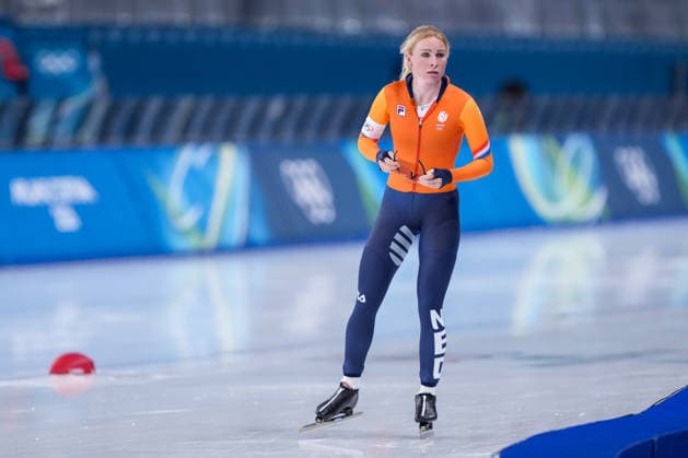 2026-02-20 - Milano Cortina 2026 Winter Olympics 1500m Women MILAN, ITALY - FEBRUARY 20: Marijke Groenewoud of Netherlands during the 1500m Women on day 16 of the Milano Cortina 2026 Winter Olympics at the Milano Speed skating, Eisschnelllauf Arena on February 20, 2026 in Milan, Italy Milan Milano Speed Skating Arena Italy Content not available for redistribution in The Netherlands directly or indirectly through any third parties. Copyright: xAndrexWeeningx