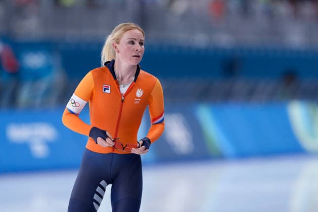 2026-02-20 - Milano Cortina 2026 Winter Olympics 1500m Women MILAN, ITALY - FEBRUARY 20: Marijke Groenewoud of Netherlands during the 1500m Women on day 16 of the Milano Cortina 2026 Winter Olympics at the Milano Speed skating, Eisschnelllauf Arena on February 20, 2026 in Milan, Italy Milan Milano Speed Skating Arena Italy Content not available for redistribution in The Netherlands directly or indirectly through any third parties. Copyright: xAndrexWeeningx