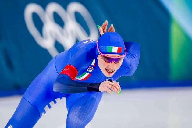Francesca Lollobrigida of Italy Women s 1500m, Milano Cortina 2026 Winter Olympics: Day 14, Speed skating, Eisschnelllauf - Milano Cortina 2026 Winter Olympics: Day 14, Milano Speed Skating Stadium, February 20, 2026, Milan, Italy.