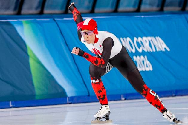 Valerie Maltais of Canada Women s 1500m, Milano Cortina 2026 Winter Olympics: Day 14, Speed skating, Eisschnelllauf - Milano Cortina 2026 Winter Olympics: Day 14, Milano Speed Skating Stadium, February 20, 2026, Milan, Italy.