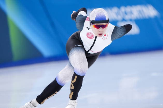 2026-02-20 - Milano Cortina 2026 Winter Olympics 1500m Women MILAN, ITALY - FEBRUARY 20: Ayano Sato of Japan during the 1500m Women on day 16 of the Milano Cortina 2026 Winter Olympics at the Milano Speed skating, Eisschnelllauf Arena on February 20, 2026 in Milan, Italy Milan Milano Speed Skating Arena Italy Content not available for redistribution in The Netherlands directly or indirectly through any third parties. Copyright: xAndrexWeeningx