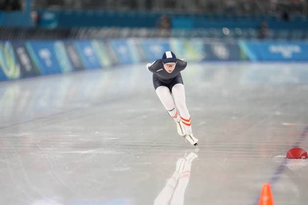 OLYMPICS - Winter Olympic Games, Olympische Spiele, Olympia, OS Milano Cortina 2026 MILAN,ITALY,20.FEB.26 - OLYMPICS, Speed skating, Eisschnelllauf - Winter Olympic Games Milano Cortina 2026, 1500m, women. Image shows Jeannine Rosner (AUT).  GEPAxpictures xRanjithxKumar