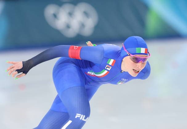 Winter Olympics - Speed skating, Eisschnelllauf Women’s 1500 Final Francesca Lollobrigida of Team Italy competes during the Speed Skating Women s 1500m on day fourteen of the Milano Cortina 2026 Winter Olympic Games, Olympische Spiele, Olympia, OS at Milano Speed Skating Stadium on February 20, 2026 in Milan, Italy. Photo by Alexis Jumeau ABACAPRESS.COM Milan Italy  Copyright: xJumeauxAlexis ABACAx
