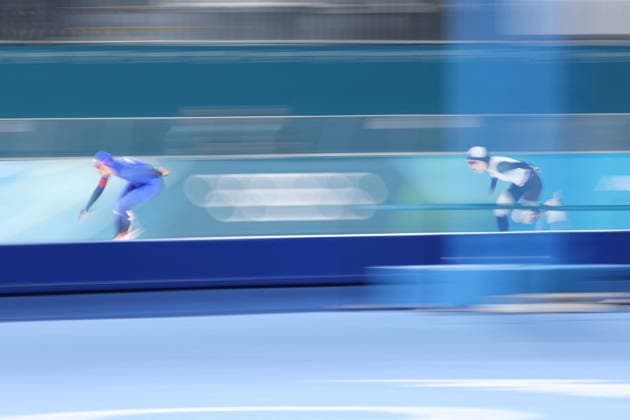 Winter Olympics - Speed skating, Eisschnelllauf Women’s 1500 Final Francesca Lollobrigida of Team Italy competes during the Speed Skating Women s 1500m on day fourteen of the Milano Cortina 2026 Winter Olympic Games, Olympische Spiele, Olympia, OS at Milano Speed Skating Stadium on February 20, 2026 in Milan, Italy. Photo by Alexis Jumeau ABACAPRESS.COM Milan Italy  Copyright: xJumeauxAlexis ABACAx