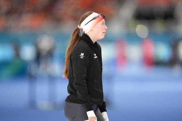 OLYMPICS - Winter Olympic Games, Olympische Spiele, Olympia, OS Milano Cortina 2026 MILAN,ITALY,20.FEB.26 - OLYMPICS, Speed skating, Eisschnelllauf - Winter Olympic Games Milano Cortina 2026, 1500m, women. Image shows Jeannine Rosner (AUT).  GEPAxpictures xRanjithxKumar