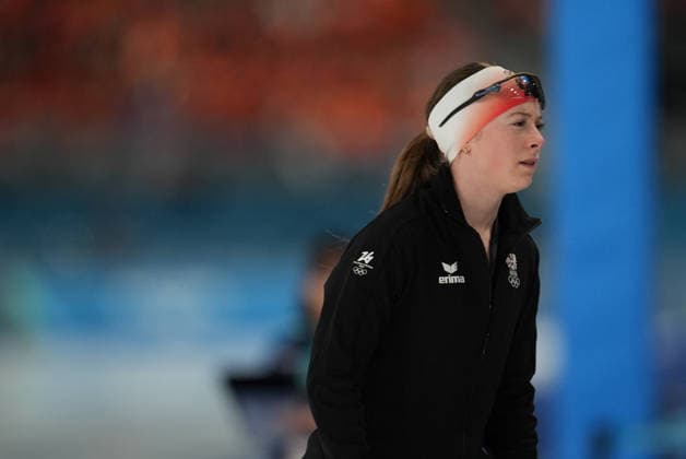 OLYMPICS - Winter Olympic Games, Olympische Spiele, Olympia, OS Milano Cortina 2026 MILAN,ITALY,20.FEB.26 - OLYMPICS, Speed skating, Eisschnelllauf - Winter Olympic Games Milano Cortina 2026, 1500m, women. Image shows Jeannine Rosner (AUT).  GEPAxpictures xRanjithxKumar
