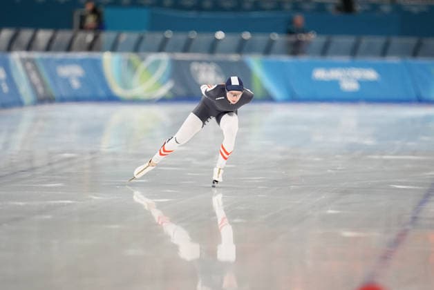 OLYMPICS - Winter Olympic Games, Olympische Spiele, Olympia, OS Milano Cortina 2026 MILAN,ITALY,20.FEB.26 - OLYMPICS, Speed skating, Eisschnelllauf - Winter Olympic Games Milano Cortina 2026, 1500m, women. Image shows Jeannine Rosner (AUT).  GEPAxpictures xRanjithxKumar