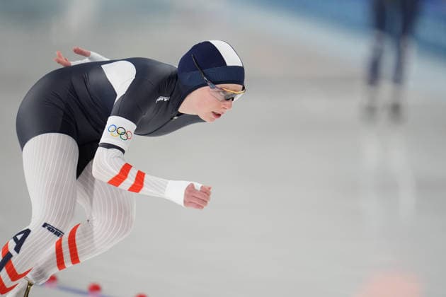 OLYMPICS - Winter Olympic Games, Olympische Spiele, Olympia, OS Milano Cortina 2026 MILAN,ITALY,20.FEB.26 - OLYMPICS, Speed skating, Eisschnelllauf - Winter Olympic Games Milano Cortina 2026, 1500m, women. Image shows Jeannine Rosner (AUT).  GEPAxpictures xRanjithxKumar