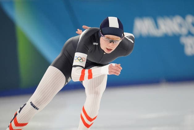 OLYMPICS - Winter Olympic Games, Olympische Spiele, Olympia, OS Milano Cortina 2026 MILAN,ITALY,20.FEB.26 - OLYMPICS, Speed skating, Eisschnelllauf - Winter Olympic Games Milano Cortina 2026, 1500m, women. Image shows Jeannine Rosner (AUT).  GEPAxpictures xRanjithxKumar