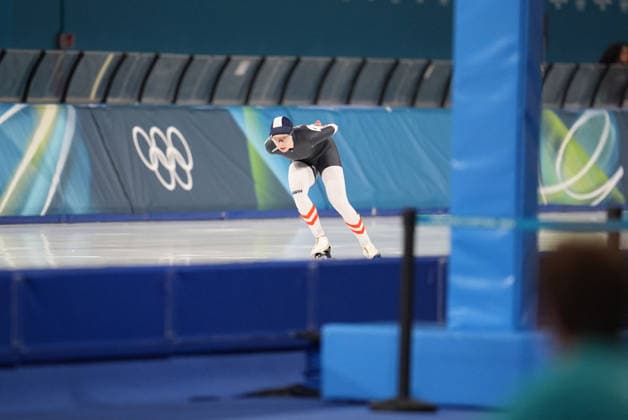 OLYMPICS - Winter Olympic Games, Olympische Spiele, Olympia, OS Milano Cortina 2026 MILAN,ITALY,20.FEB.26 - OLYMPICS, Speed skating, Eisschnelllauf - Winter Olympic Games Milano Cortina 2026, 1500m, women. Image shows Jeannine Rosner (AUT).  GEPAxpictures xRanjithxKumar