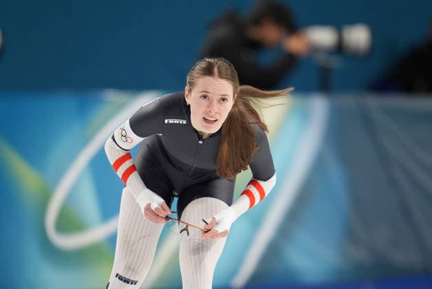 OLYMPICS - Winter Olympic Games, Olympische Spiele, Olympia, OS Milano Cortina 2026 MILAN,ITALY,20.FEB.26 - OLYMPICS, Speed skating, Eisschnelllauf - Winter Olympic Games Milano Cortina 2026, 1500m, women. Image shows Jeannine Rosner (AUT).  GEPAxpictures xRanjithxKumar