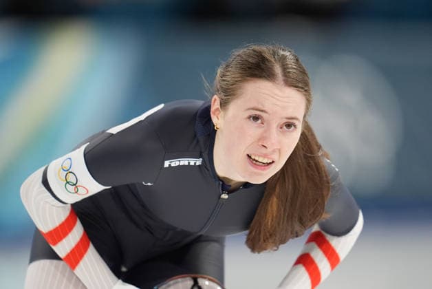 OLYMPICS - Winter Olympic Games, Olympische Spiele, Olympia, OS Milano Cortina 2026 MILAN,ITALY,20.FEB.26 - OLYMPICS, Speed skating, Eisschnelllauf - Winter Olympic Games Milano Cortina 2026, 1500m, women. Image shows Jeannine Rosner (AUT).  GEPAxpictures xRanjithxKumar