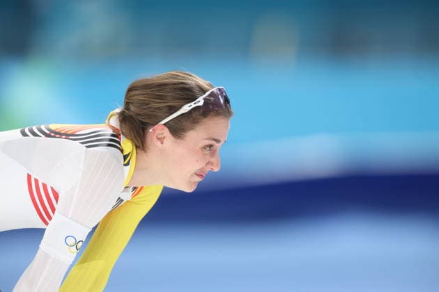 Winter Olympics - Speed skating, Eisschnelllauf Women’s 1500 Final Isabelle van Elst of Team Belgium competes during the Speed Skating Women s 1500m on day fourteen of the Milano Cortina 2026 Winter Olympic Games, Olympische Spiele, Olympia, OS at Milano Speed Skating Stadium on February 20, 2026 in Milan, Italy. Photo by Alexis Jumeau ABACAPRESS.COM Milan Italy  Copyright: xJumeauxAlexis ABACAx