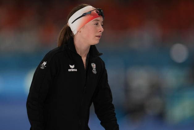 OLYMPICS - Winter Olympic Games, Olympische Spiele, Olympia, OS Milano Cortina 2026 MILAN,ITALY,20.FEB.26 - OLYMPICS, Speed skating, Eisschnelllauf - Winter Olympic Games Milano Cortina 2026, 1500m, women. Image shows Jeannine Rosner (AUT).  GEPAxpictures xRanjithxKumar