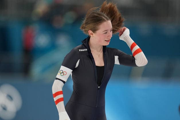 OLYMPICS - Winter Olympic Games, Olympische Spiele, Olympia, OS Milano Cortina 2026 MILAN,ITALY,20.FEB.26 - OLYMPICS, Speed skating, Eisschnelllauf - Winter Olympic Games Milano Cortina 2026, 1500m, women. Image shows Jeannine Rosner (AUT).  GEPAxpictures xRanjithxKumar