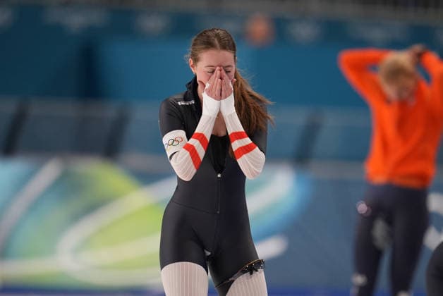 OLYMPICS - Winter Olympic Games, Olympische Spiele, Olympia, OS Milano Cortina 2026 MILAN,ITALY,20.FEB.26 - OLYMPICS, Speed skating, Eisschnelllauf - Winter Olympic Games Milano Cortina 2026, 1500m, women. Image shows Jeannine Rosner (AUT).  GEPAxpictures xRanjithxKumar