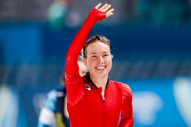 Ragne Wiklund of Norway wave after Women s 1500m, Milano Cortina 2026 Winter Olympics: Day 14, Speed skating, Eisschnelllauf - Milano Cortina 2026 Winter Olympics: Day 14, Milano Speed Skating Stadium, February 20, 2026, Milan, Italy.