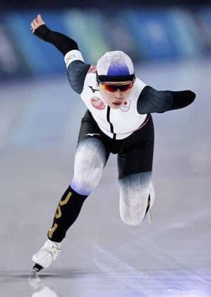 Milan Cortina Olympics: Speed skating, Eisschnelllauf Japanese speed skater Ayano Sato competes in the women s 1,500 meters at the Milan Cortina Olympics on Feb. 20, 2026, at Milano Speed Skating Stadium in Milan.  A14AA0005309013P