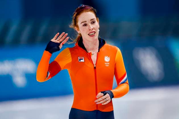 Antoinette Rijpma-De Jong of the Netherlands wave after Women s 1500m, Milano Cortina 2026 Winter Olympics: Day 14, Speed skating, Eisschnelllauf - Milano Cortina 2026 Winter Olympics: Day 14, Milano Speed Skating Stadium, February 20, 2026, Milan, Italy.