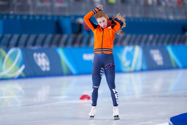 2026-02-20 - Milano Cortina 2026 Winter Olympics 1500m Women MILAN, ITALY - FEBRUARY 20: Antoinette Rijpma-De Jong of Netherlands during the 1500m Women on day 16 of the Milano Cortina 2026 Winter Olympics at the Milano Speed skating, Eisschnelllauf Arena on February 20, 2026 in Milan, Italy Milan Milano Speed Skating Arena Italy Content not available for redistribution in The Netherlands directly or indirectly through any third parties. Copyright: xAndrexWeeningx