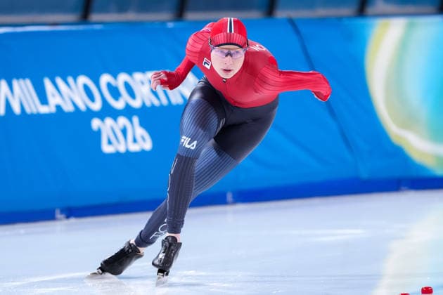 2026-02-20 - Milano Cortina 2026 Winter Olympics 1500m Women MILAN, ITALY - FEBRUARY 20: Ragne Wiklund of Norway during the 1500m Women on day 16 of the Milano Cortina 2026 Winter Olympics at the Milano Speed skating, Eisschnelllauf Arena on February 20, 2026 in Milan, Italy Milan Milano Speed Skating Arena Italy Content not available for redistribution in The Netherlands directly or indirectly through any third parties. Copyright: xAndrexWeeningx