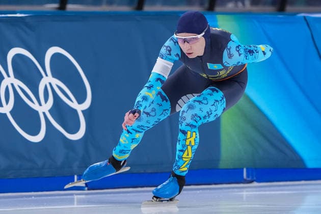 2026-02-20 - Milano Cortina 2026 Winter Olympics 1500m Women MILAN, ITALY - FEBRUARY 20: Nadezhda Morozova of Kazakhstan during the 1500m Women on day 16 of the Milano Cortina 2026 Winter Olympics at the Milano Speed skating, Eisschnelllauf Arena on February 20, 2026 in Milan, Italy Milan Milano Speed Skating Arena Italy Content not available for redistribution in The Netherlands directly or indirectly through any third parties. Copyright: xAndrexWeeningx