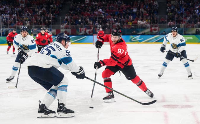 260220 Connor McDavid of Canada in the men s Ice hockey, Eishockey semifinal between Canada and Finland during day 14 of the 2026 Winter Olympics on February 20, 2026 in Milan. Photo: Carl Sandin BILDBYRAN kod CS CS0887 ishockey ice hockey Olympic Games, Olympische Spiele, Olympia, OS olympics winter olympics os ol olympiska spel vinter-os olympiske leker milano cortina 2026 milan cortina 2026 milano cortina 2026 olympic games milano cortina 2026 winter olympic games milano cortina-os milano cortina-ol vinter-ol 14 bbeng finland canada kanada *** 260220 Connor McDavid of Canada in the men s ice hockey semifinal between Canada and Finland during day 14 of the 2026 Winter Olympics on February 20, 2026 in Milan Photo Carl Sandin BILDBYRAN kod CS CS0887 ishockey ice hockey olympic games olympics winter olympics os ol olympiska spel vinter os olympiske leker milano cortina 2026 milan cortina 2026 milano cortina 2026 olympic games milano cortina 2026 winter olympic games milano cortina os milano cortina ol vinter ol 14 bbeng finland canada kanada  Copyright: CARLxSANDIN BB260220CS031