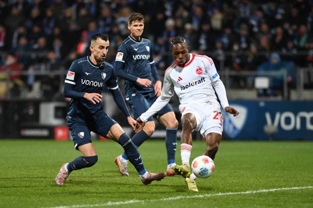 Mohamed Ali Zoma (1. FC Nuernberg) Tor zum 0:1 waehrend des spiels der 2. Bundesliga zwischen VfL Bochum und 1. FC Nürnberg, Vonovia Ruhrstadion am 20. February 2026 in Bochum, Deutschland. (Foto von Ralf Treese DeFodi Images) +++ Mohamed Ali Zoma (1. FC Nuernberg) scores his team™s first goal during the 2. Bundesliga match between VfL Bochum and 1. FC Nürnberg at Vonovia Ruhrstadion on February 20, 2026 in Bochum, Germany. (Photo by Ralf Treese DeFodi Images) (Photo by Ralf Treese DeFodi Images) -
