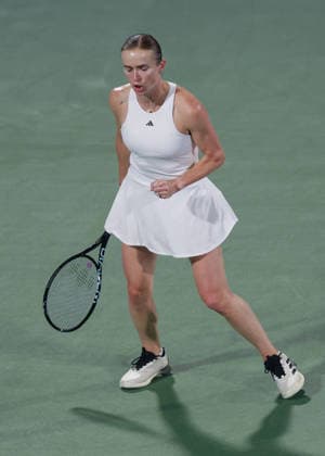 Elina Svitolina, Dubai Duty Free Tennis Championships, Dubai, U.A.E. Copyright: xJuergenxHasenkopfx