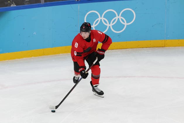 Ice hockey, Eishockey - Milano Cortina 2026 Winter Olympics: Day 14 In Milan, Italy, on February 20, 2026, Cale Makar participates in the Ice Hockey Men s Canada vs. Finland Play-offs Semifinals on day fourteen of the Milano Cortina 2026 Winter Olympic Games, Olympische Spiele, Olympia, OS at Milano Santagiulia Ice Hockey Arena Milano Italy  Copyright: xMattiaxMarteganix originalFilename:martegani-serieami260220_npibw.jpg