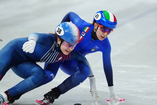 Italy s Arianna Sighel during the Short Track Speed skating, Eisschnelllauf Women s 1500m at the Milano Cortina 2026 Winter Olympics, in Milan (Italy) February 20, 2026 (Photo Claudio Furlan LaPresse)  Copyright: xClaudioxFurlan LaPressex