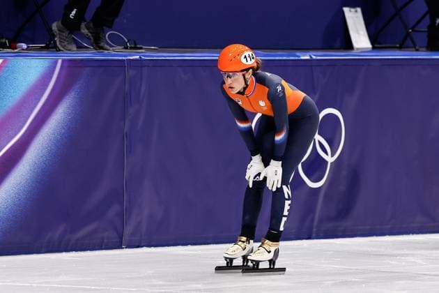 MILAN , 20-02-2026 , Milano Ice Skating Arena , Olympic Winter games, Winterspiele,Spiele, Summer games 2026 - Short Track 20-02 Women 1500m Quarterfinals , Picture shows Suzanne Schulting Olympic Winter Games 2026 - Short Track 20-02  x201765038x Copyright: