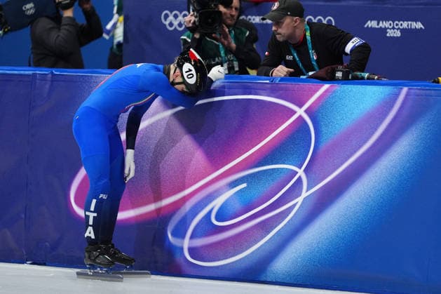 Italy s Arianna Fontana during the Short Track Speed skating, Eisschnelllauf Women s 1500m at the Milano Cortina 2026 Winter Olympics, in Milan (Italy) February 20, 2026 (Photo Claudio Furlan LaPresse)  Copyright: xClaudioxFurlan LaPressex