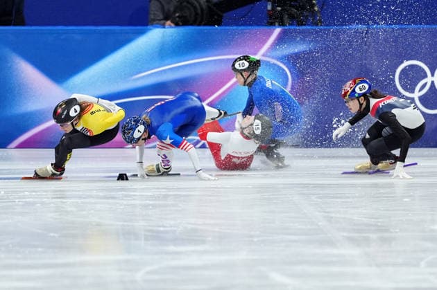 Italy s Arianna Fontana during the Short Track Speed skating, Eisschnelllauf Women s 1500m at the Milano Cortina 2026 Winter Olympics, in Milan (Italy) February 20, 2026 (Photo Claudio Furlan LaPresse)  Copyright: xClaudioxFurlan LaPressex